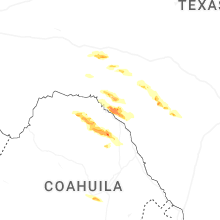 Regional Hail Map for Del Rio, TX - Wednesday, April 29, 2026