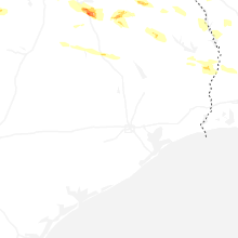 Regional Hail Map for Houston, TX - Wednesday, April 29, 2026
