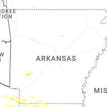 Regional Hail Map for Little Rock, AR - Wednesday, April 29, 2026