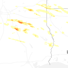 Regional Hail Map for Lufkin, TX - Wednesday, April 29, 2026