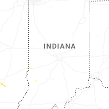 Regional Hail Map for Indianapolis, IN - Sunday, May 3, 2026
