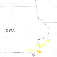 Regional Hail Map for Cedar Rapids, IA - Monday, May 4, 2026