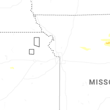 Regional Hail Map for Kansas City, MO - Monday, May 4, 2026