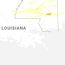 Regional Hail Map for New Orleans, LA - Wednesday, May 6, 2026