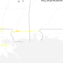 Regional Hail Map for Mobile, AL - Friday, May 8, 2026