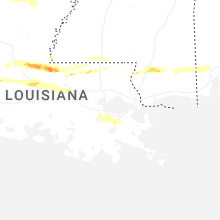 Regional Hail Map for New Orleans, LA - Friday, May 8, 2026