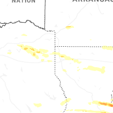Regional Hail Map for Shreveport, LA - Friday, May 8, 2026