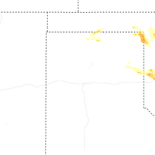 Regional Hail Map for Amarillo, TX - Saturday, May 9, 2026