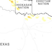 Regional Hail Map for Dallas, TX - Saturday, May 9, 2026