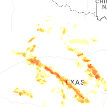 Regional Hail Map for Abilene, TX - Sunday, May 10, 2026