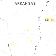 Regional Hail Map for Bastrop, LA - Sunday, May 10, 2026