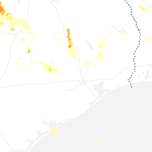 Regional Hail Map for Houston, TX - Sunday, May 10, 2026