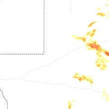 Regional Hail Map for Odessa, TX - Sunday, May 10, 2026