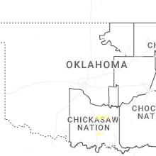 Regional Hail Map for Oklahoma City, OK - Sunday, May 10, 2026