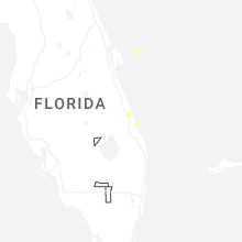Regional Hail Map for Port Saint Lucie, FL - Monday, May 11, 2026