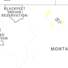 Regional Hail Map for Great Falls, MT - Wednesday, May 13, 2026