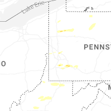 Regional Hail Map for Pittsburgh, PA - Wednesday, May 13, 2026