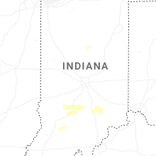 Regional Hail Map for Indianapolis, IN - Friday, May 15, 2026