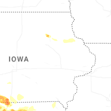 Regional Hail Map for Cedar Rapids, IA - Saturday, May 16, 2026