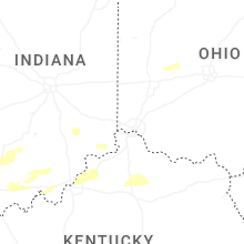 Regional Hail Map for Cincinnati, OH - Saturday, May 16, 2026
