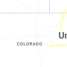 Regional Hail Map for Denver, CO - Saturday, May 16, 2026