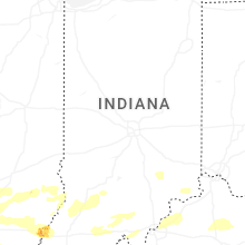 Regional Hail Map for Indianapolis, IN - Saturday, May 16, 2026