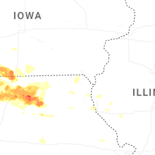 Regional Hail Map for Kahoka, MO - Saturday, May 16, 2026