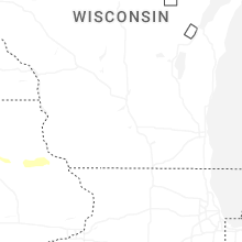 Regional Hail Map for Madison, WI - Saturday, May 16, 2026