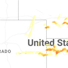 Regional Hail Map for Yuma, CO - Saturday, May 16, 2026