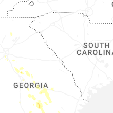 Regional Hail Map for Augusta, GA - Sunday, May 17, 2026