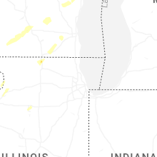 Regional Hail Map for Chicago, IL - Sunday, May 17, 2026