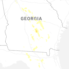 Regional Hail Map for Douglas, GA - Sunday, May 17, 2026