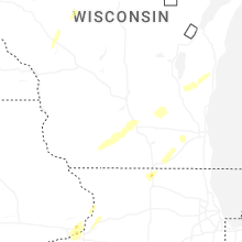 Regional Hail Map for Madison, WI - Sunday, May 17, 2026