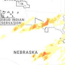 Regional Hail Map for Oneill, NE - Sunday, May 17, 2026