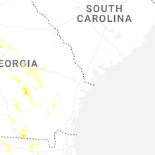 Regional Hail Map for Savannah, GA - Sunday, May 17, 2026