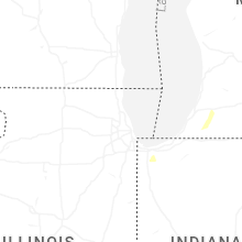 Regional Hail Map for Chicago, IL - Monday, May 18, 2026