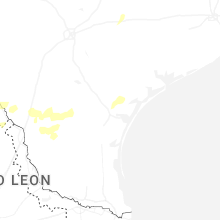 Regional Hail Map for Corpus Christi, TX - Monday, May 18, 2026