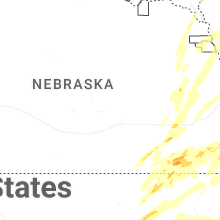 Regional Hail Map for Grand Island, NE - Monday, May 18, 2026