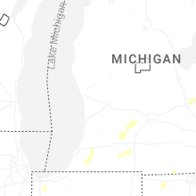 Regional Hail Map for Grand Rapids, MI - Monday, May 18, 2026