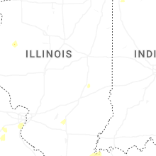Regional Hail Map for Mattoon, IL - Monday, May 18, 2026