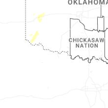 Regional Hail Map for Wichita Falls, TX - Monday, May 18, 2026