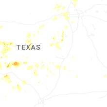 Regional Hail Map for Killeen, TX - Tuesday, May 19, 2026
