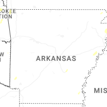 Hail Map for little-rock-ar 2026-05-19