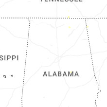 Regional Hail Map for Birmingham, AL - Wednesday, May 20, 2026