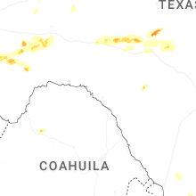 Regional Hail Map for Del Rio, TX - Wednesday, May 20, 2026