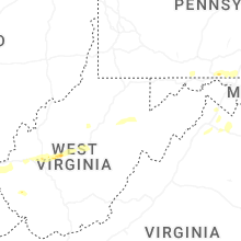 Regional Hail Map for Elkins, WV - Wednesday, May 20, 2026