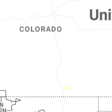 Regional Hail Map for Pueblo, CO - Wednesday, May 20, 2026