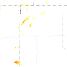 Regional Hail Map for Amarillo, TX - Thursday, May 21, 2026