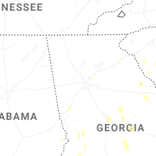 Regional Hail Map for Atlanta, GA - Friday, May 22, 2026