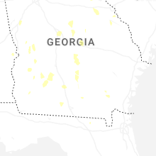 Regional Hail Map for Douglas, GA - Friday, May 22, 2026